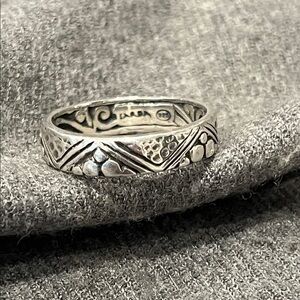 Sarda Sterling Band Ring-9.75